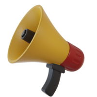 Megaphone 3D Business Illustration png