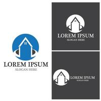 House Logo Home Real Estate Business  Home  building vector