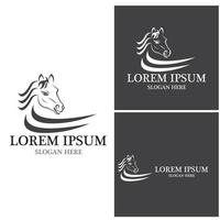 Horse Logo Template Vector icon