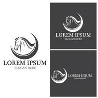 Horse Logo Template Vector icon