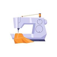 Sewing machine vector isolated on white background