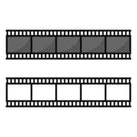 Film strip  vector isolated on white background