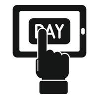 Pay mobile icon simple vector. Online money vector