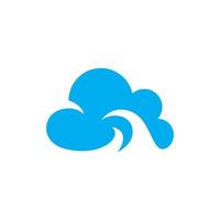 Cloud template vector