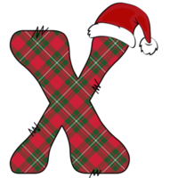 Weihnachts-Alphabet-Design png