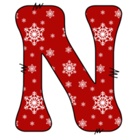 christmas alphabet design png