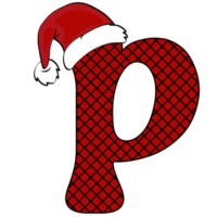 Kerstmis alfabet ontwerp png