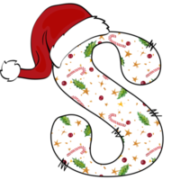 christmas alphabet design png