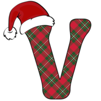 Natale alfabeto design png