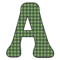 Weihnachts-Alphabet-Design png