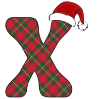 Christmas alphabet design png