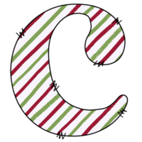 christmas alphabet design png