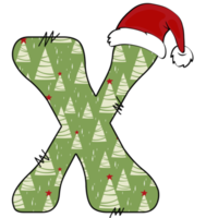 christmas alphabet design png