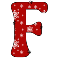 christmas alphabet design png