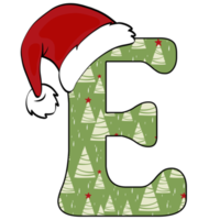 christmas alphabet design png