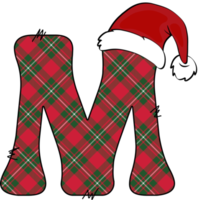 Natale alfabeto design png