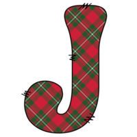 Natale alfabeto design png