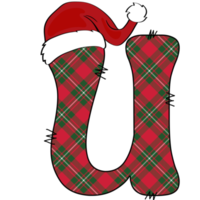 Weihnachts-Alphabet-Design png