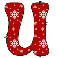 christmas alphabet design png