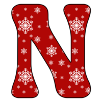 christmas alphabet design png