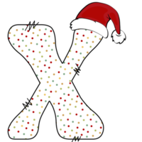 christmas alphabet design png