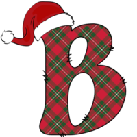 diseño del alfabeto de navidad png