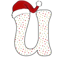 christmas alphabet design png