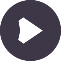 botón siguiente, icono de flecha, estilo de diseño plano png