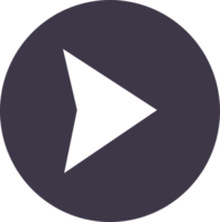 next button, arrow Icon, flat design style png