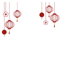 rote chinesische Laterne png