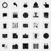 25 Universal Business Icons Vector Creative Icon Illustration to use in web and Mobile Related project