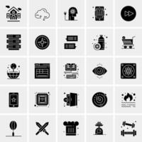 25 Universal Business Icons Vector Creative Icon Illustration to use in web and Mobile Related project