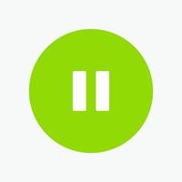 Control Media Pause Video vector