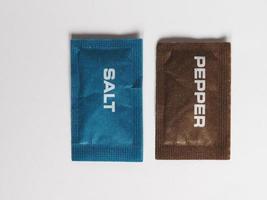 single dose salt and pepper sachet photo