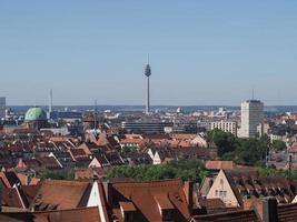 vista aérea de nuremberg foto