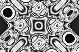 abstract black and white geometric background, monochrome illustration, design photo