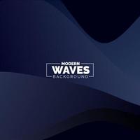 Abstract Waves background. Dynamic shapes composition vector