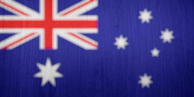 texture of australian flag as background photo