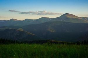 Morning in Carpathian photo