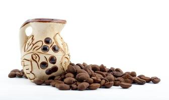 brown roasted coffee photo