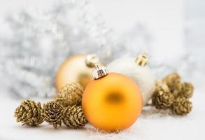 christmas decoration isolated photo