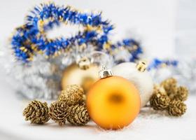 christmas decoration isolated photo