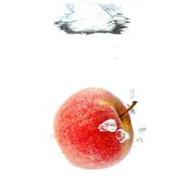 apple in water photo