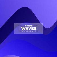 wave vector abstract background flat design stock illustration