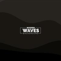 wave vector abstract background flat design stock illustration