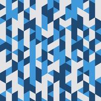 Blue Geometric Seamless pattern Abstract background vector