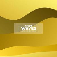 wave vector abstract background flat design stock illustration