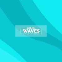 Abstract Waves background. Dynamic shapes composition vector