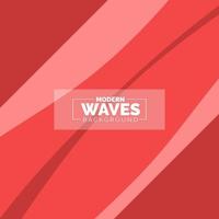 Abstract Waves background. Dynamic shapes composition vector