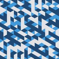 Blue Geometric Seamless pattern Abstract background vector